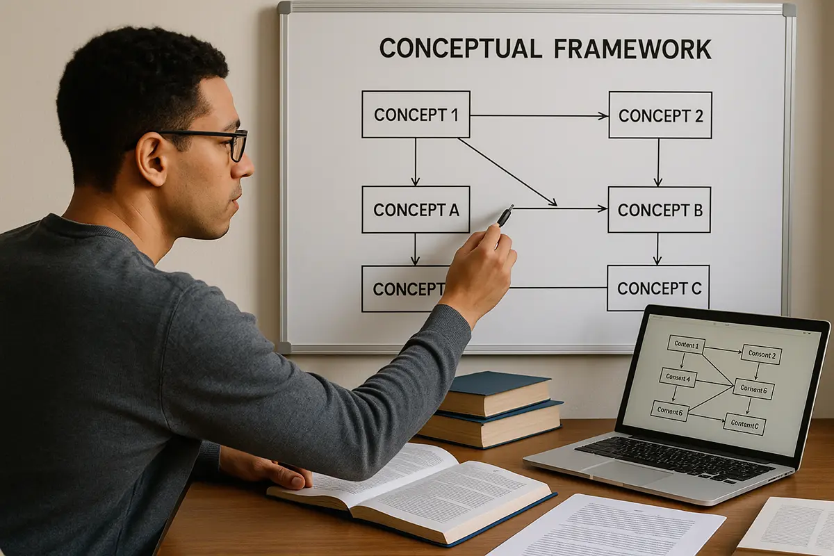 Crafting a Conceptual Framework: A Practical Guide for Postgraduate Research